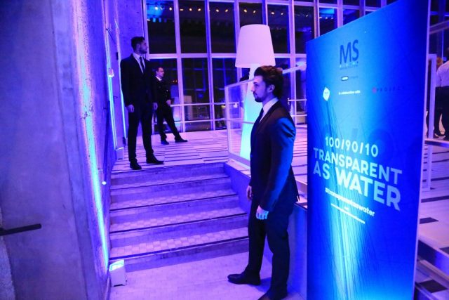 Menabò, agenzia di comunicazione a Forlì, per l’evento “Transparent as water” di MS Printing Solution - Location