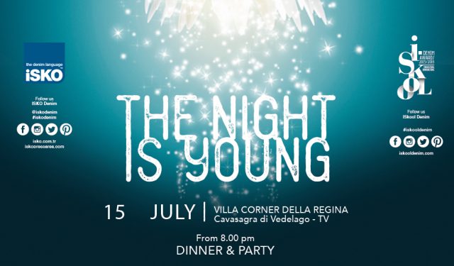 Menabò, agenzia di comunicazione a Forlì per ISKO I-SKOOL™ - "The night is young", invito