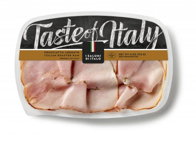 Menabò, agenzia di comunicazione a Forlì, per la linea “taste of Italy” di Veroni - Packaging prosciutto cotto