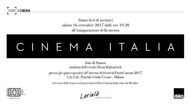 Menabò, agenzia di comunicazione a Forlì, per Cinema Italia - Invito alla mostra