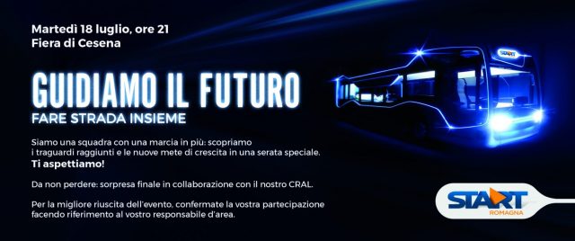 Menabò, agenzia di comunicazione a Forlì, per la prima convention di Start Romagna - Invito