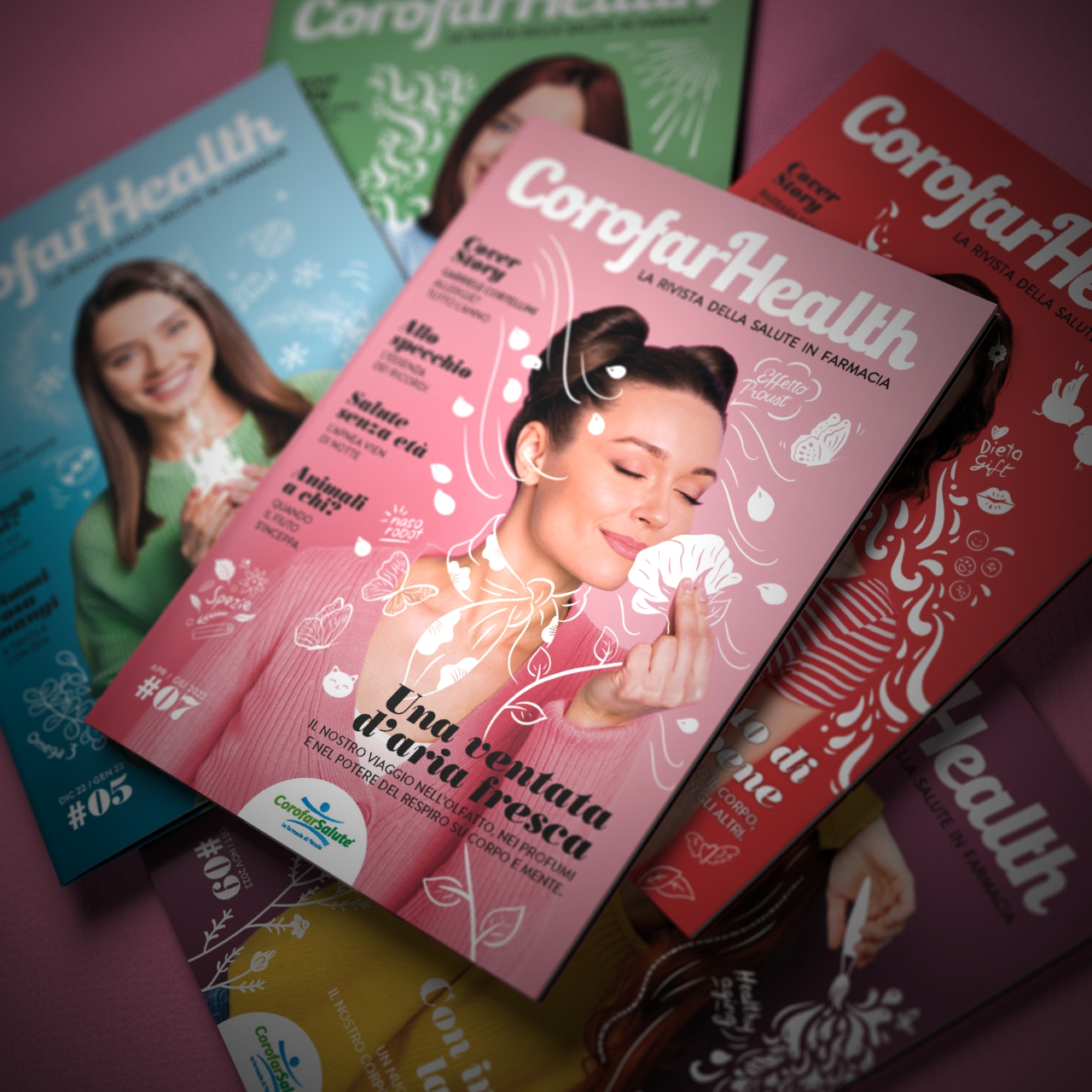 CorofarHealth, a new health magazine for pharmacies.